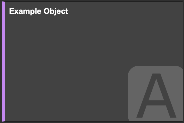 object dark